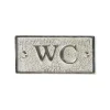WC-skylt - Nickel