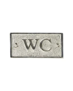 WC-skylt - Nickel