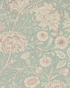 William Morris & Co. Tapet - Double Bough teal rose