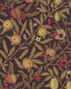 William Morris & Co. Tapet - Fruit Wine/Manilla