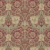 William Morris & Co. Tapet - Honeysuckle & Tulip Red/Gold