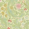 William Morris & Co. Tapet - Leicester green/coral