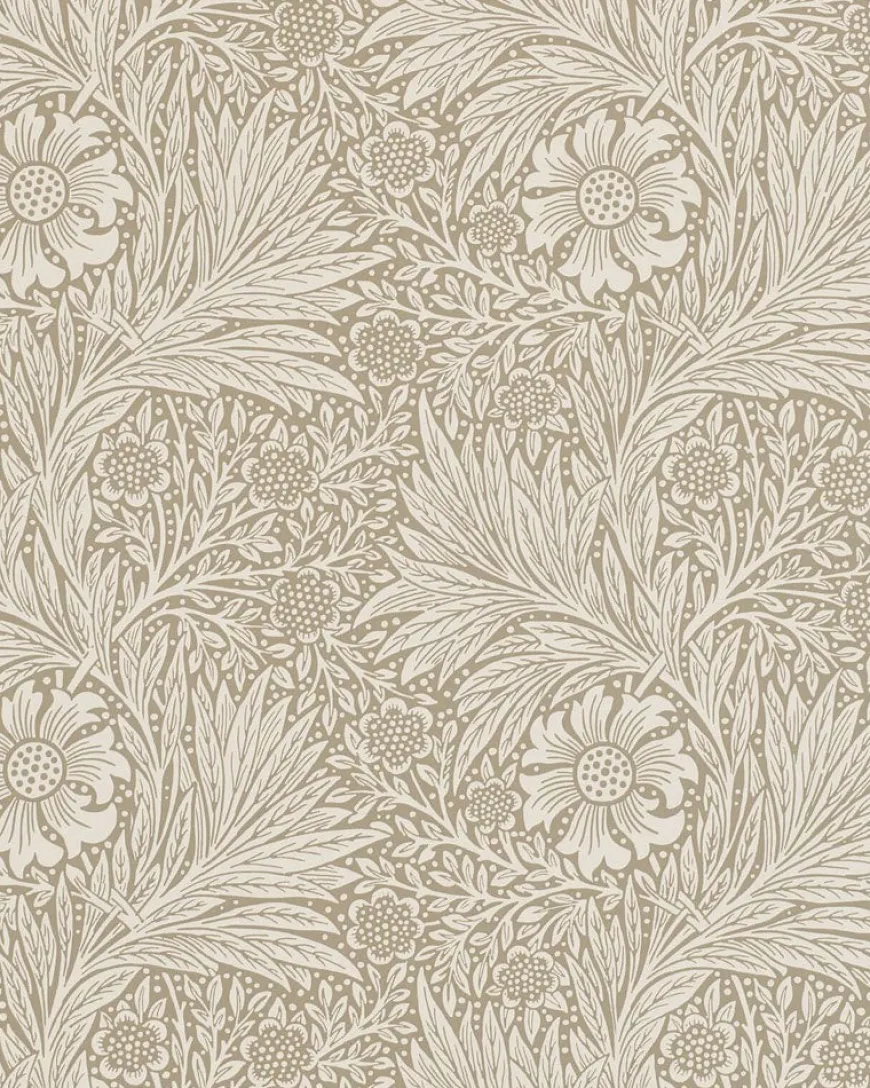 William Morris & Co. Tapet - Marigold Linen