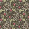 William Morris & Co. Tapet - Morris Seaweed Ebony/Poppy