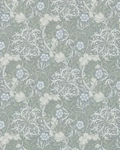 William Morris & Co. Tapet - Morris Seaweed Silver/Ecru