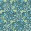 William Morris & Co. Tapet - Morris Seaweed Cobalt/Thyme