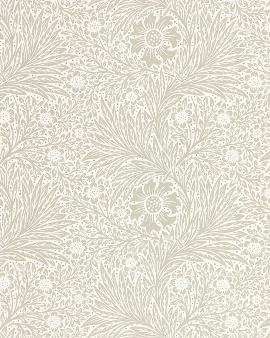 William Morris & Co. Tapet - Pure Marigold Soft Gilver