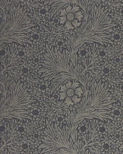 William Morris & Co. Tapet - Pure Marigold Black Ink