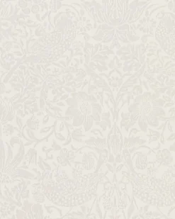 William Morris & Co. Tapet - Pure Strawberry Thief Oyster/Chalk