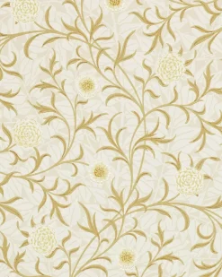 William Morris & Co. Tapet - Scroll Vellum/Biscuit