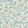 William Morris & Co. Tapet - Scroll Loden/Slate