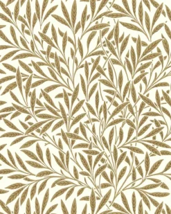 William Morris & Co. Tapet - Willow Cream/Brown