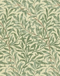 William Morris & Co. Tapet - Willow Boughs Green