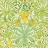 William Morris & Co. Tapet - Woodland Weeds sap green